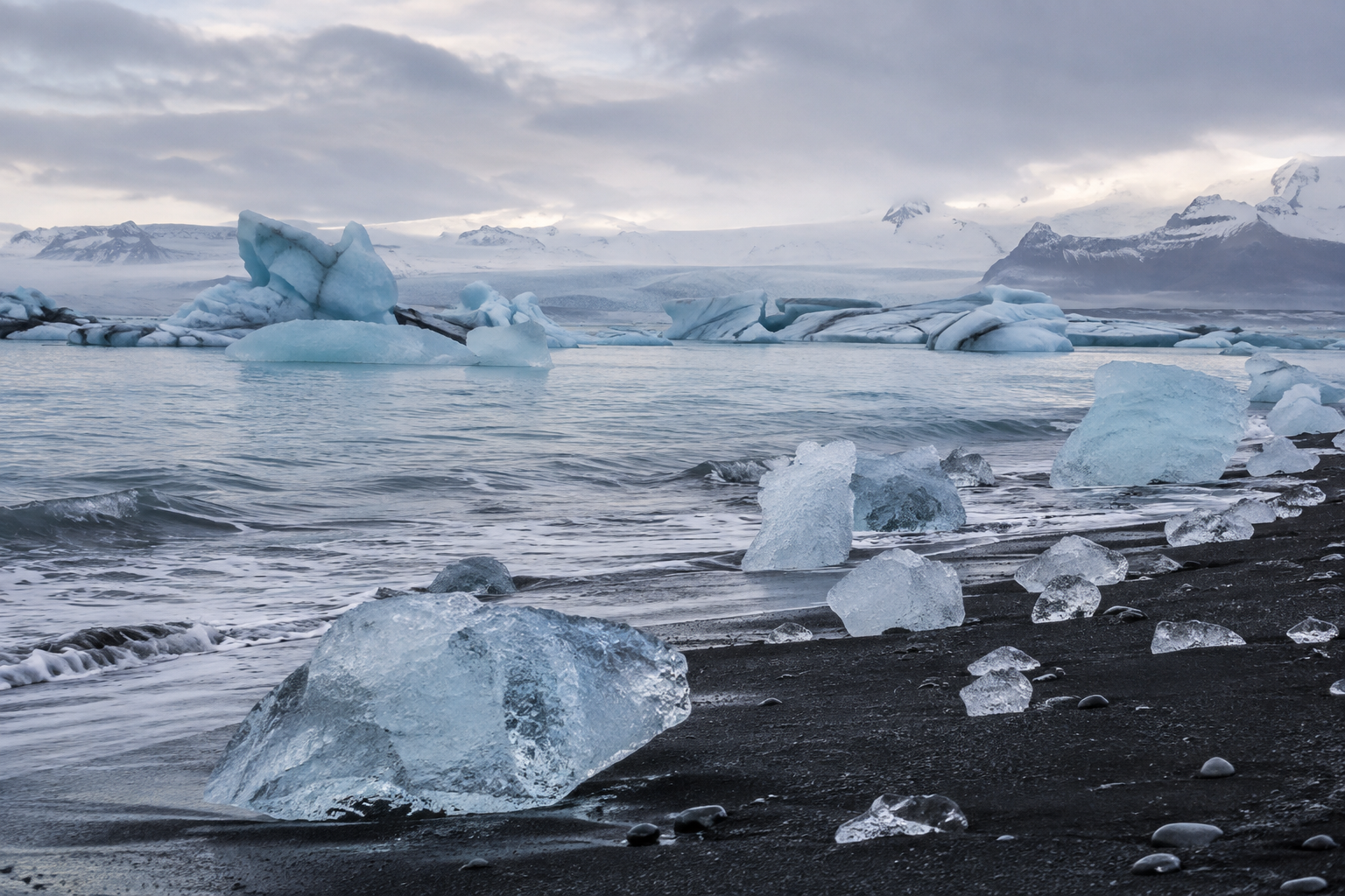 Jökulsárlón and Diamond Beach